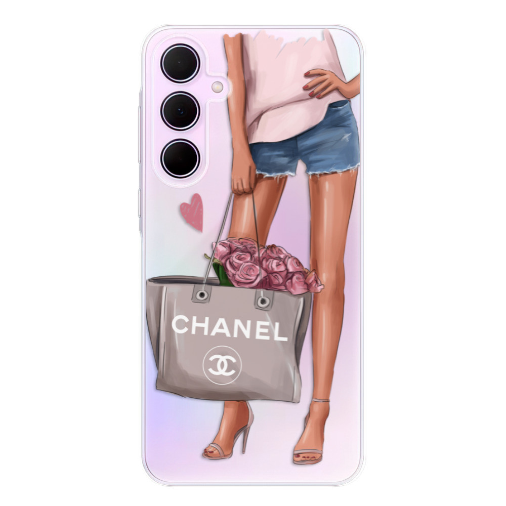 Odolné silikónové puzdro iSaprio - Fashion Bag - Samsung Galaxy A35 5G