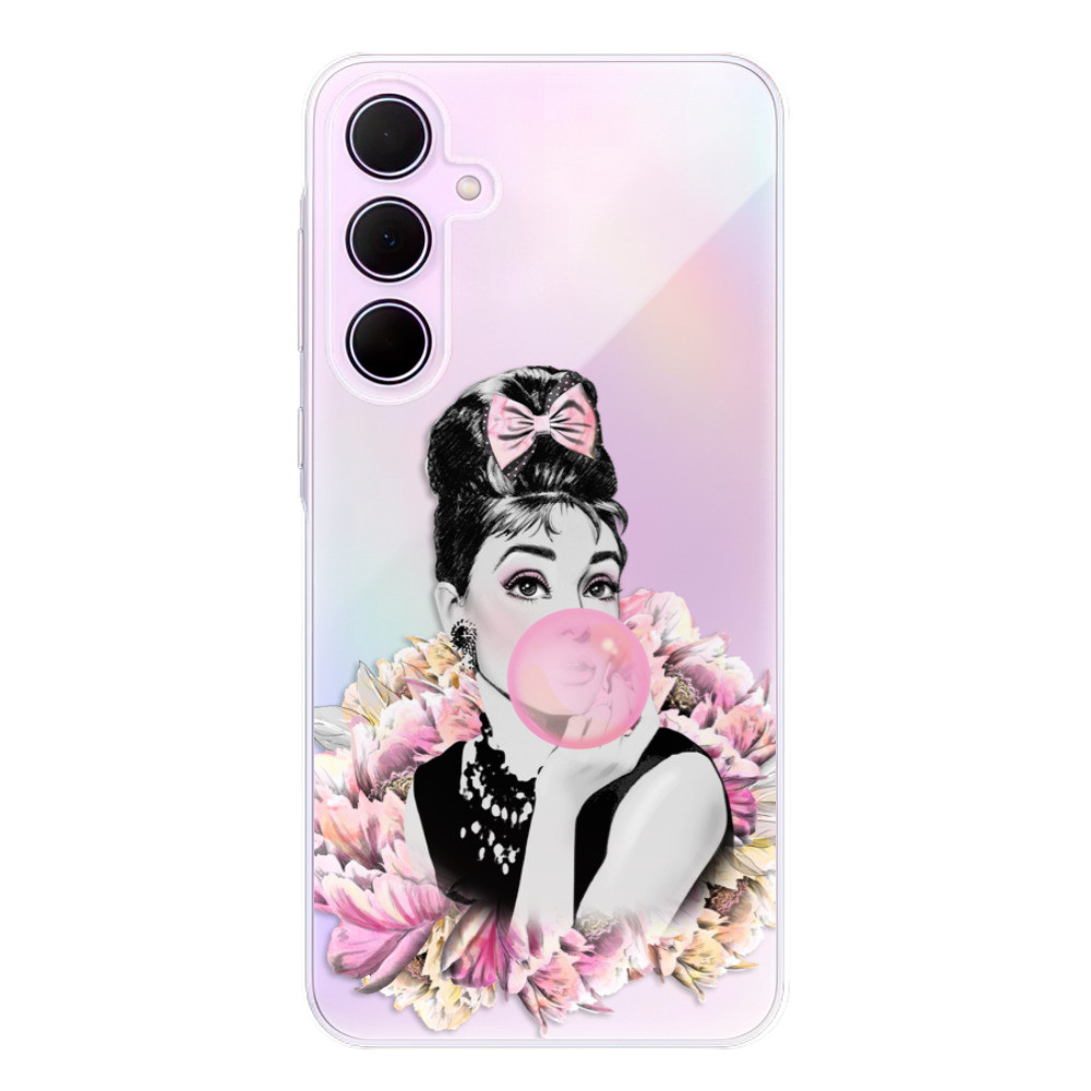 Odolné silikónové puzdro iSaprio - Pink Bubble - Samsung Galaxy A55 5G