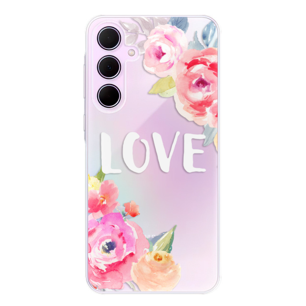 Odolné silikónové puzdro iSaprio - Love - Samsung Galaxy A55 5G