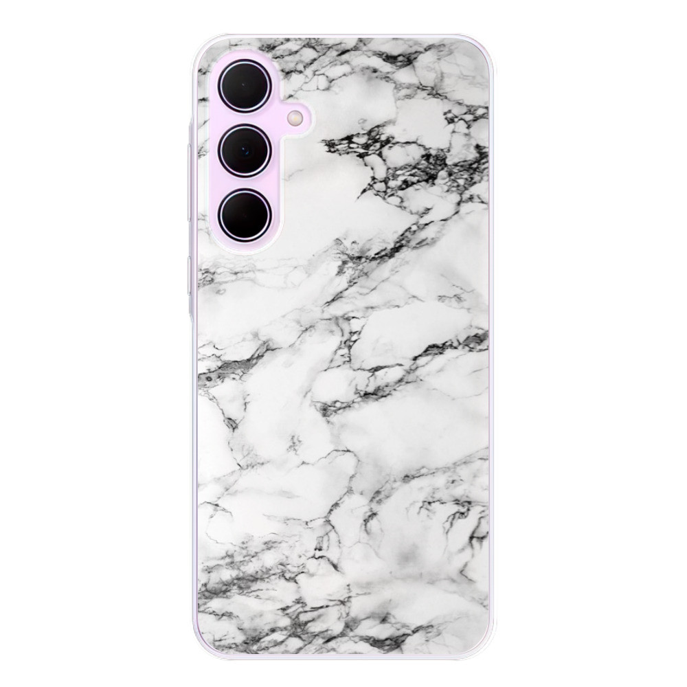 Odolné silikónové puzdro iSaprio - White Marble 01 - Samsung Galaxy A55 5G
