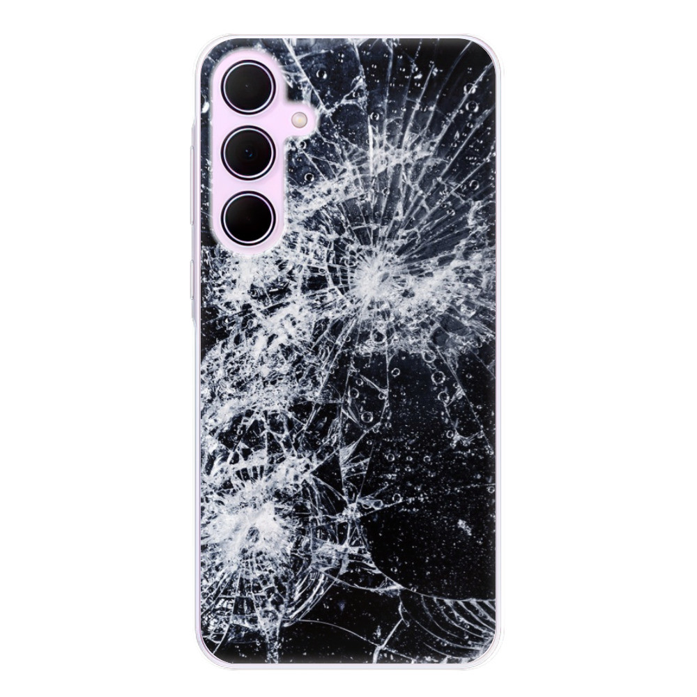 Odolné silikónové puzdro iSaprio - Cracked - Samsung Galaxy A55 5G