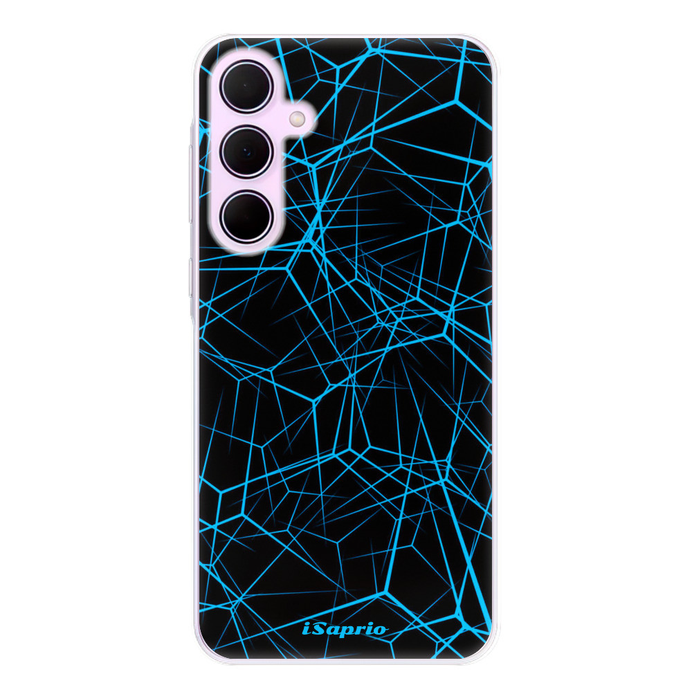 Odolné silikónové puzdro iSaprio - Abstract Outlines 12 - Samsung Galaxy A55 5G