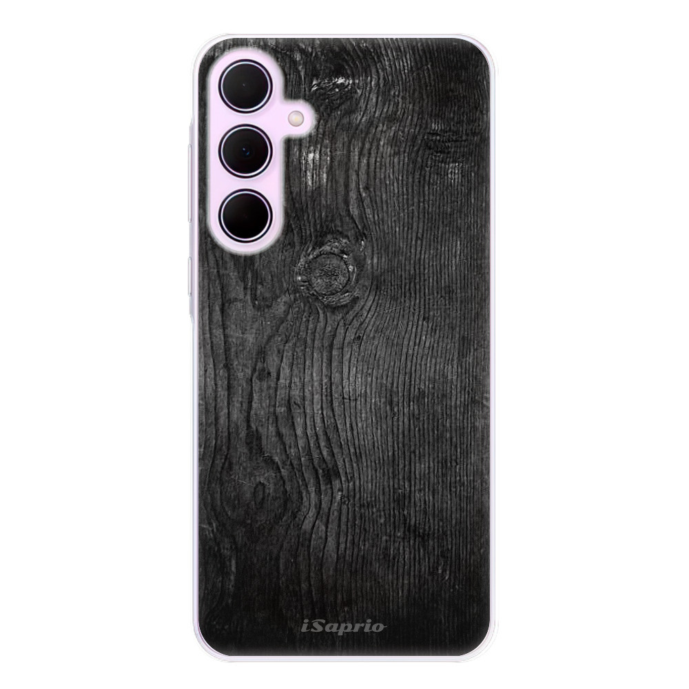 Odolné silikónové puzdro iSaprio - Black Wood 13 - Samsung Galaxy A55 5G