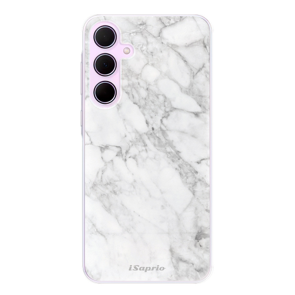 Odolné silikónové puzdro iSaprio - SilverMarble 14 - Samsung Galaxy A55 5G