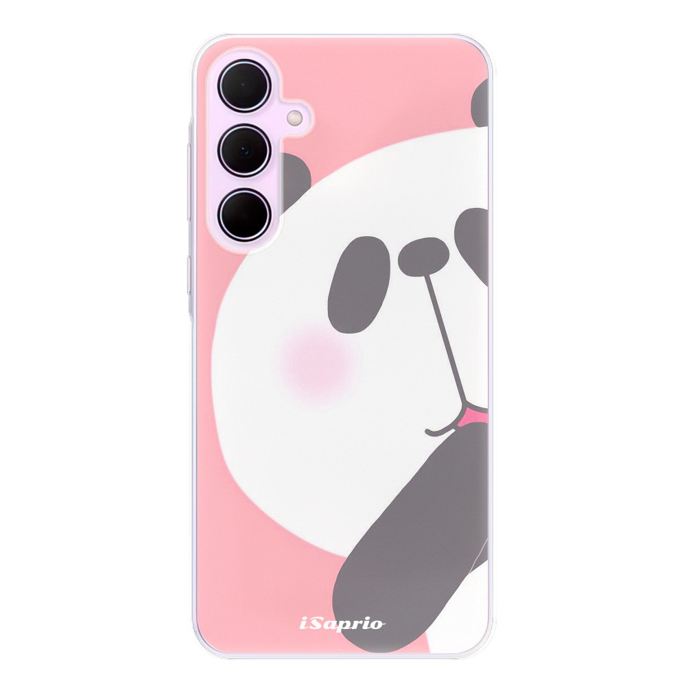 Odolné silikónové puzdro iSaprio - Panda 01 - Samsung Galaxy A55 5G