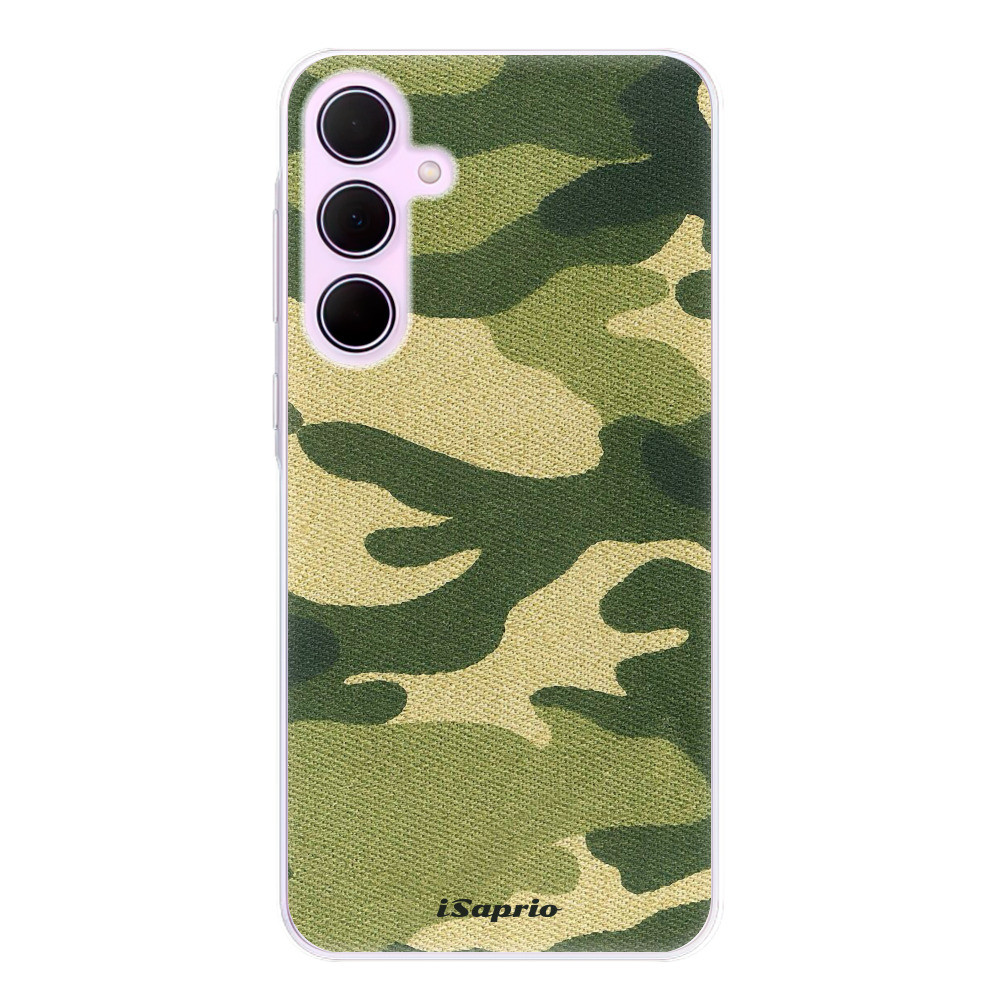 Odolné silikónové puzdro iSaprio - Green Camuflage 01 - Samsung Galaxy A55 5G