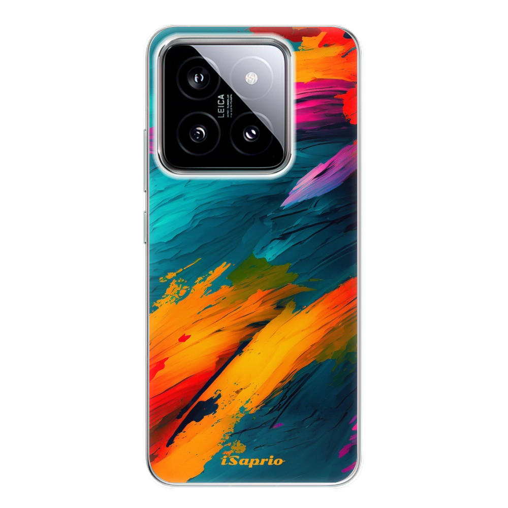 Odolné silikónové puzdro iSaprio - Blue Paint - Xiaomi 14