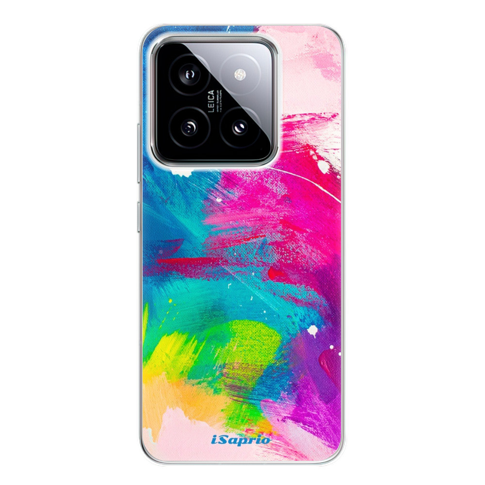 Odolné silikónové puzdro iSaprio - Abstract Paint 03 - Xiaomi 14
