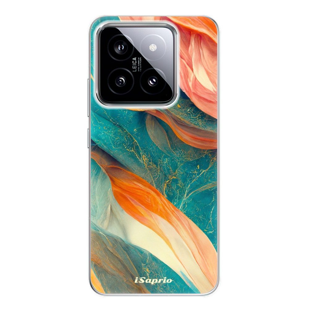 Odolné silikónové puzdro iSaprio - Abstract Marble - Xiaomi 14