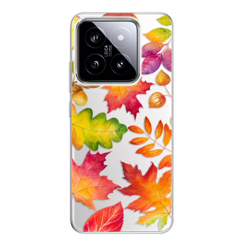 Odolné silikónové puzdro iSaprio - Autumn Leaves 01 - Xiaomi 14