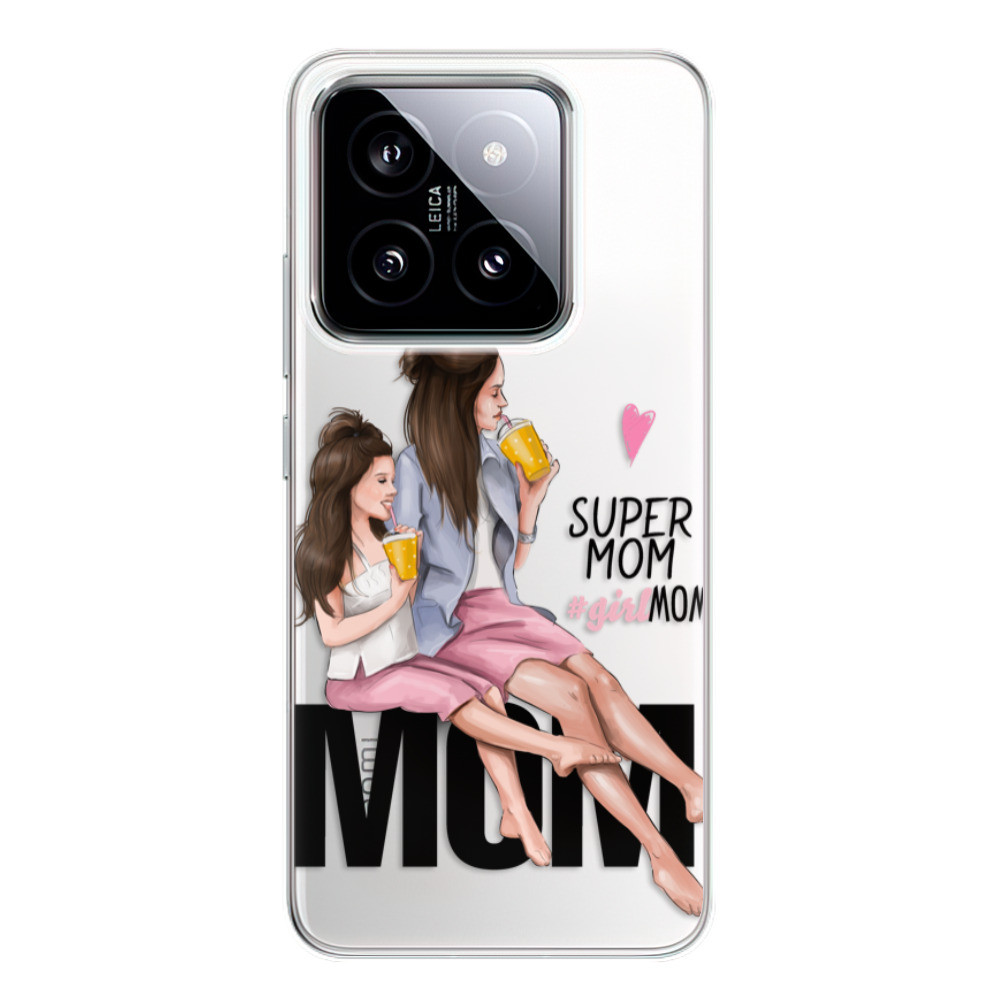Odolné silikónové puzdro iSaprio - Milk Shake - Brunette - Xiaomi 14