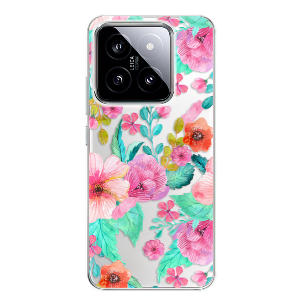 Odolné silikónové puzdro iSaprio - Flower Pattern 01 - Xiaomi 14