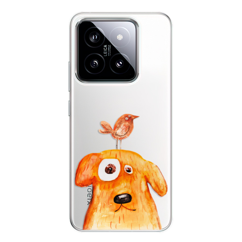 Odolné silikónové puzdro iSaprio - Dog And Bird - Xiaomi 14