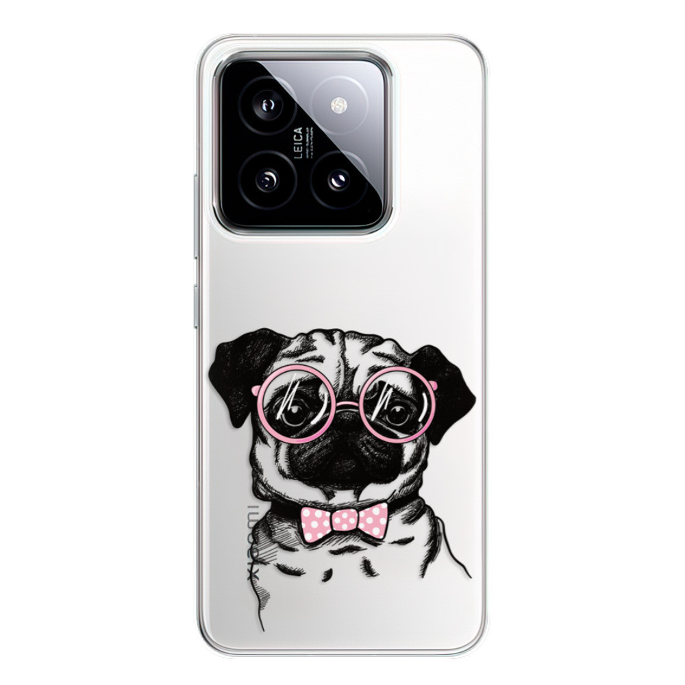 Odolné silikónové puzdro iSaprio - The Pug - Xiaomi 14