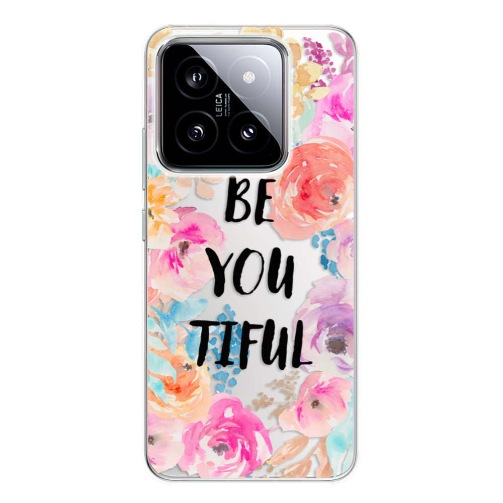 Odolné silikónové puzdro iSaprio - BeYouTiful - Xiaomi 14