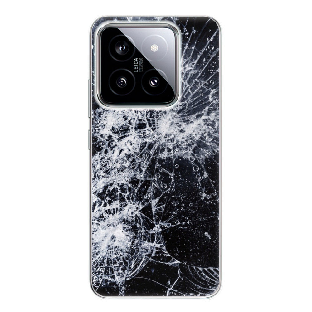 Odolné silikónové puzdro iSaprio - Cracked - Xiaomi 14