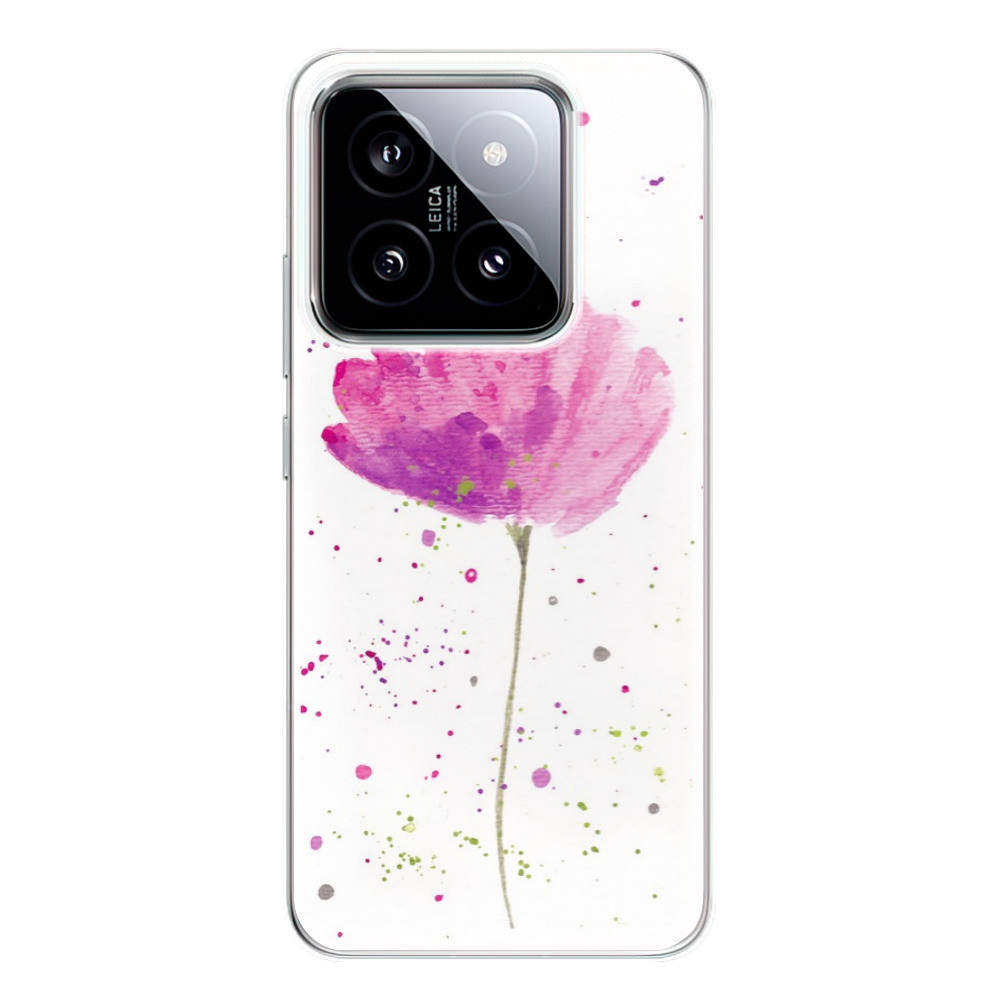 Odolné silikónové puzdro iSaprio - Poppies - Xiaomi 14