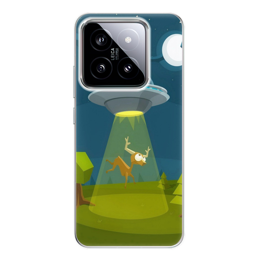Odolné silikónové puzdro iSaprio - Alien 01 - Xiaomi 14