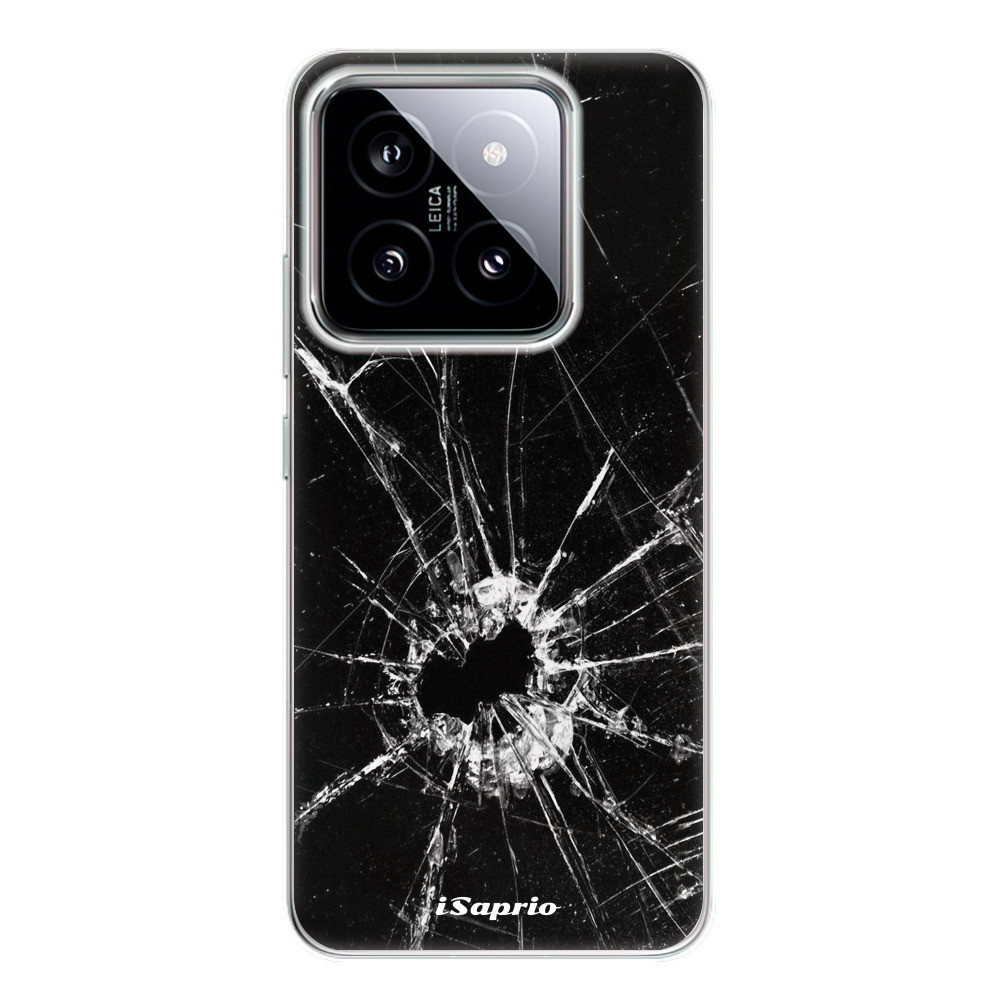 Odolné silikónové puzdro iSaprio - Broken Glass 10 - Xiaomi 14