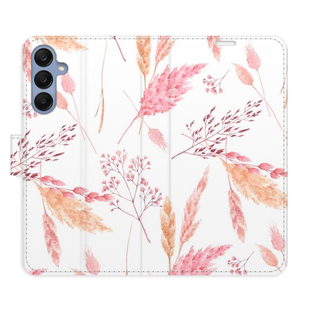 Flipové puzdro iSaprio - Ornamental Flowers - Samsung Galaxy A25 5G