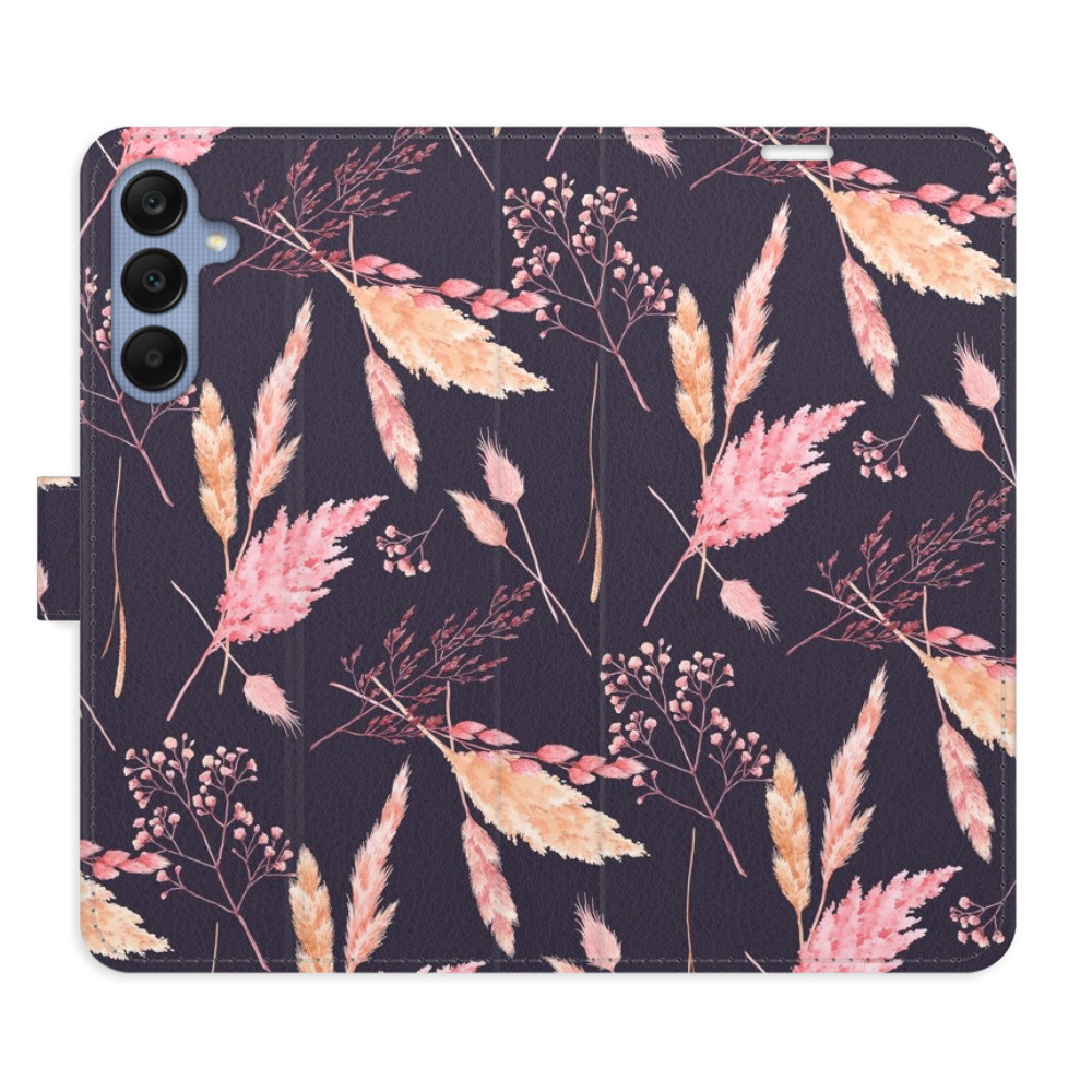 Flipové puzdro iSaprio - Ornamental Flowers 02 - Samsung Galaxy A25 5G