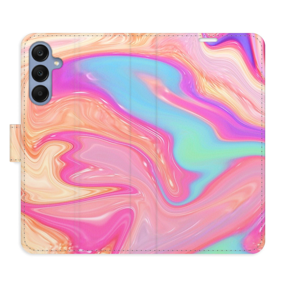 Flipové puzdro iSaprio - Abstract Paint 07 - Samsung Galaxy A25 5G