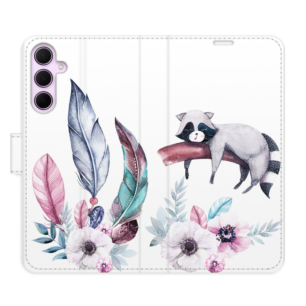 Flipové puzdro iSaprio - Lazy day 02 - Samsung Galaxy A35 5G