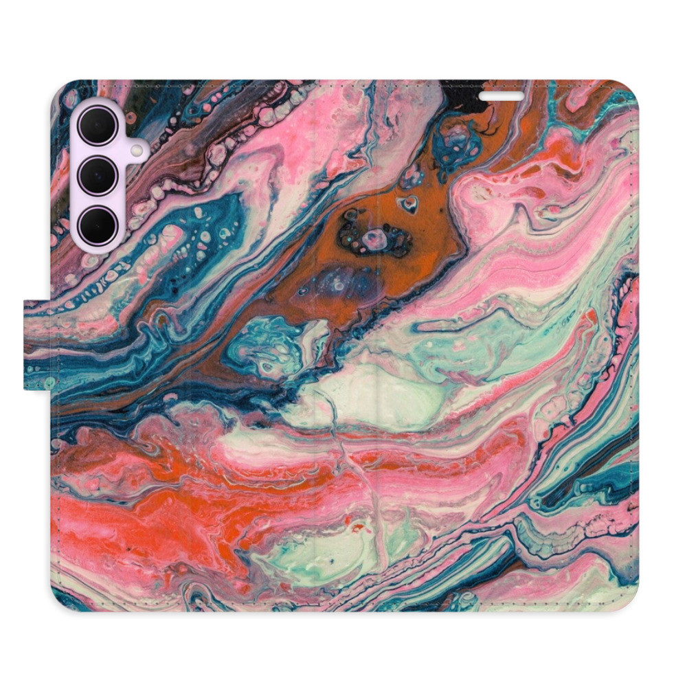 Flipové puzdro iSaprio - Retro Paint - Samsung Galaxy A55 5G