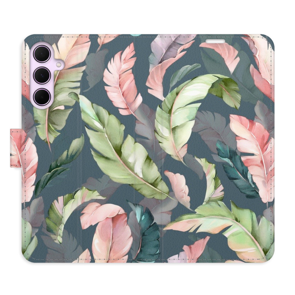 Flipové puzdro iSaprio - Flower Pattern 09 - Samsung Galaxy A55 5G