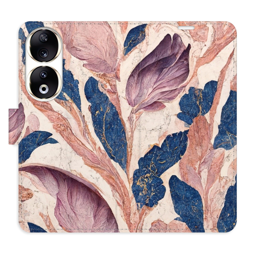 Flipové puzdro iSaprio - Old Leaves 02 - Honor 90 5G