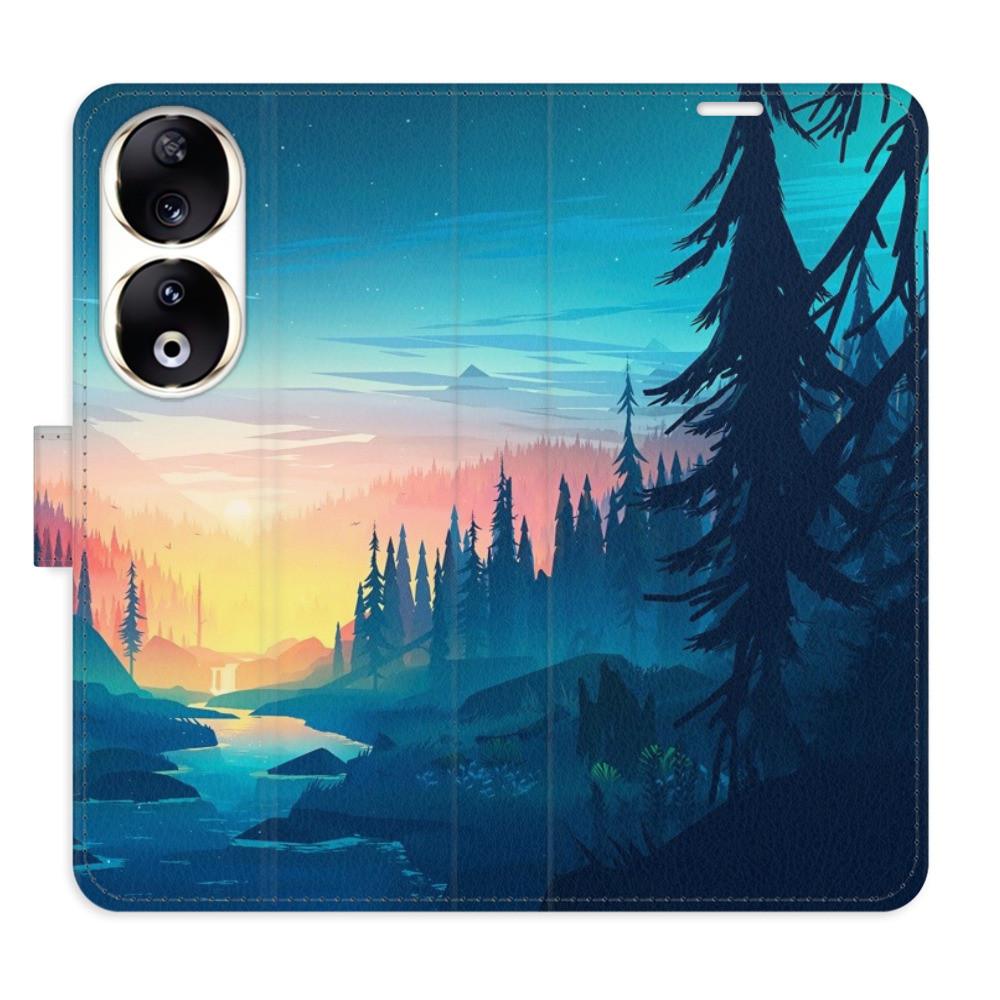 Flipové puzdro iSaprio - Magical Landscape - Honor 90 5G