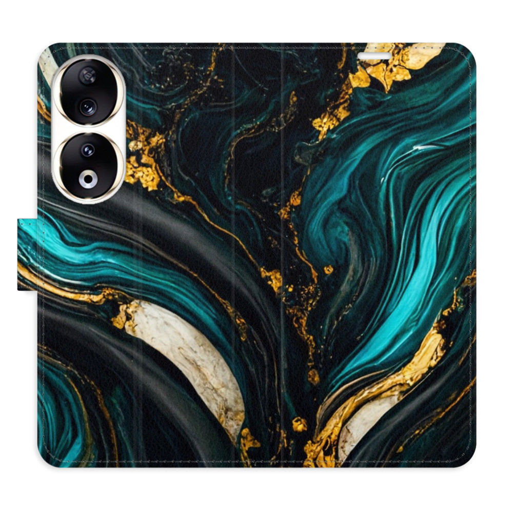 Flipové puzdro iSaprio - Dark Paint - Honor 90 5G