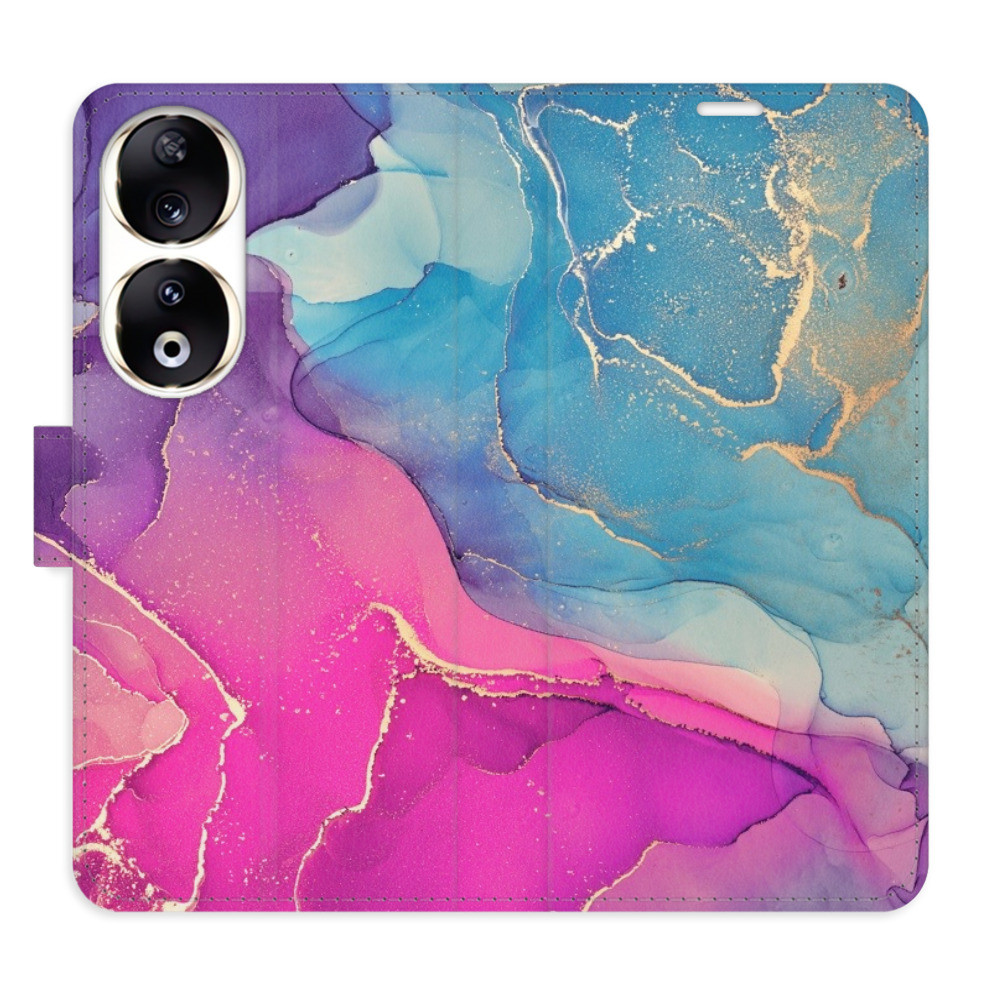 Flipové puzdro iSaprio - Colour Marble 02 - Honor 90 5G