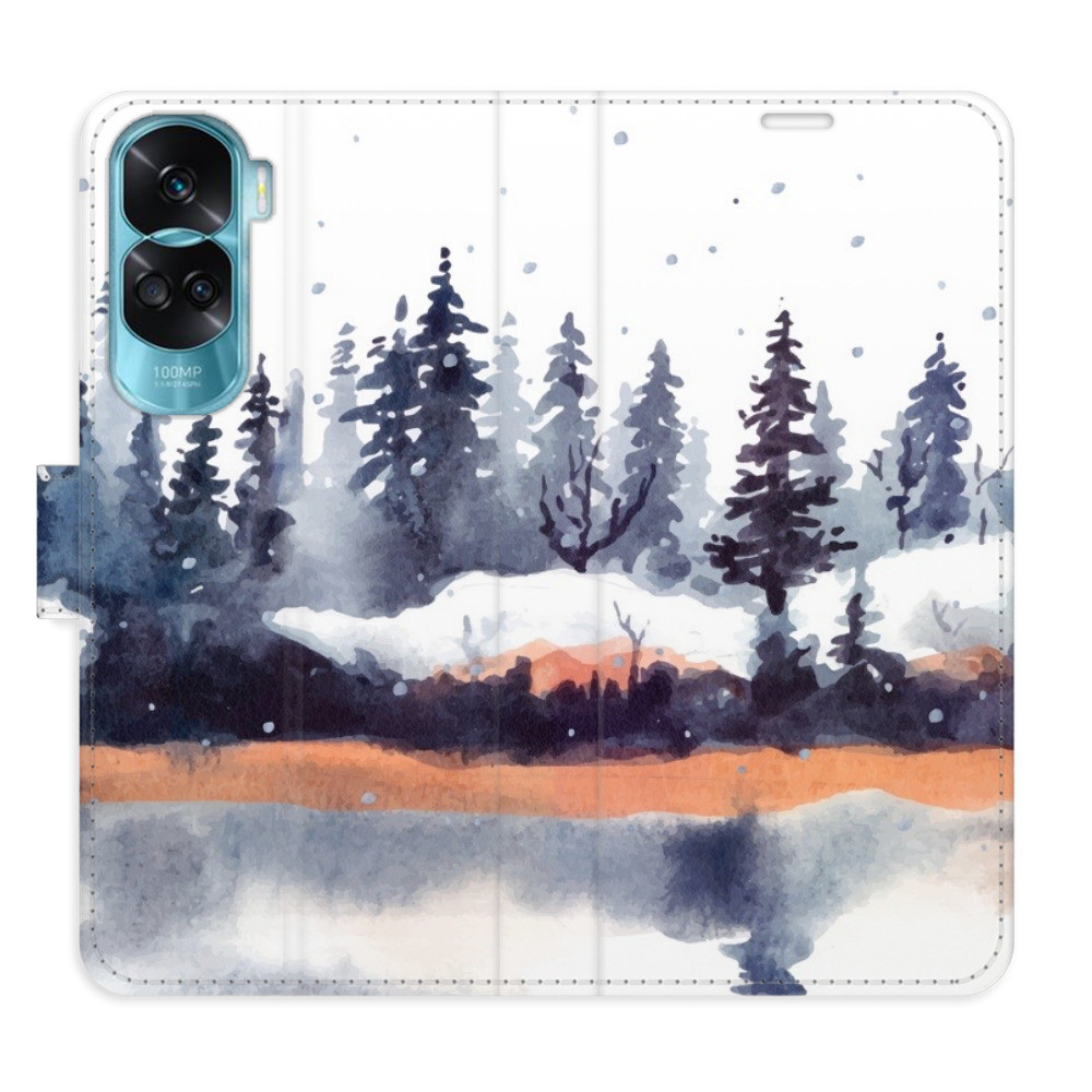 Flipové puzdro iSaprio - Winter 02 - Honor 90 Lite 5G