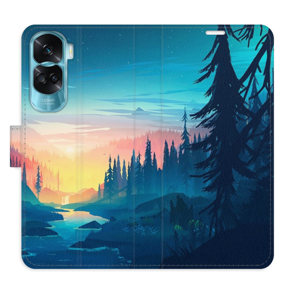 Flipové puzdro iSaprio - Magical Landscape - Honor 90 Lite 5G