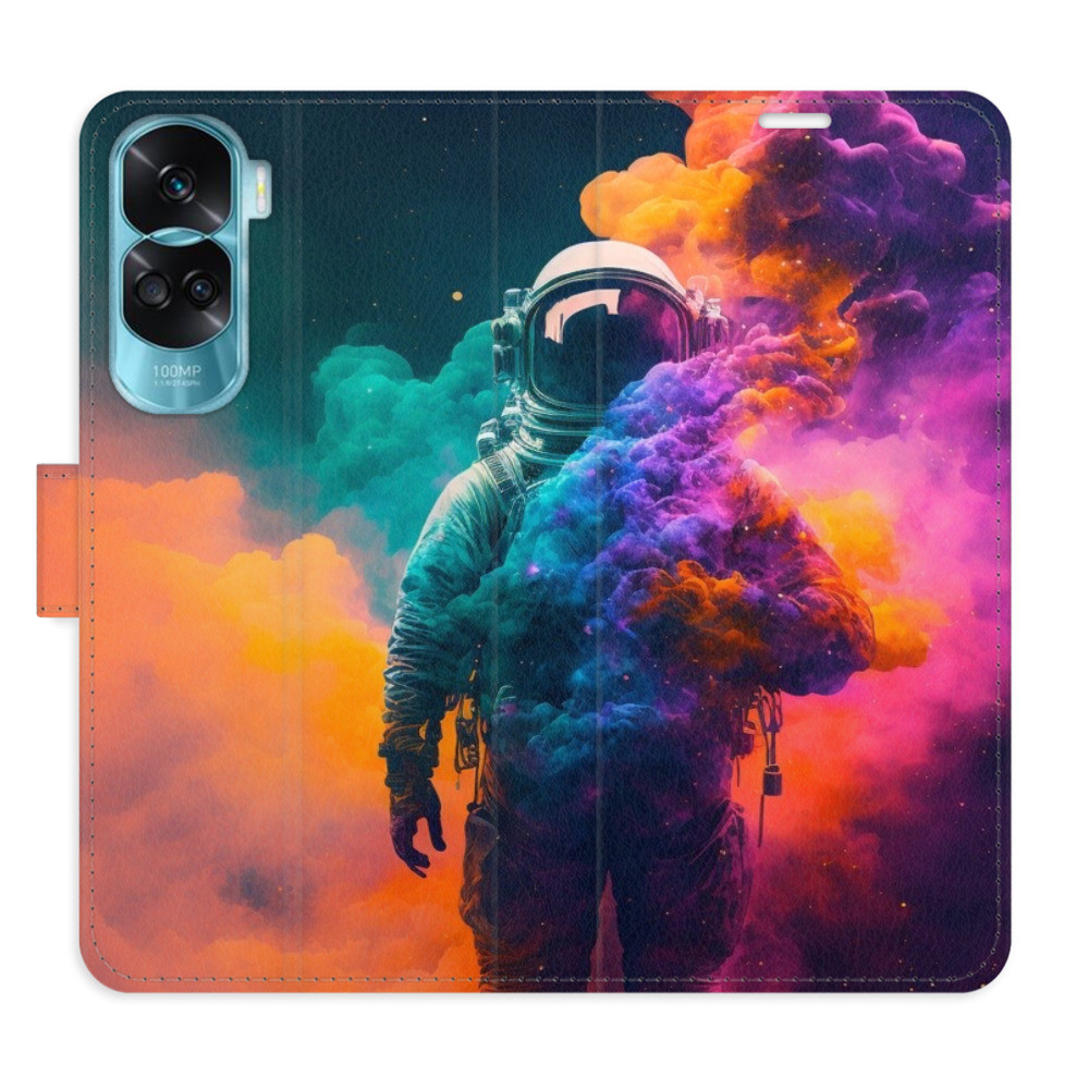 Flipové puzdro iSaprio - Astronaut in Colours 02 - Honor 90 Lite 5G