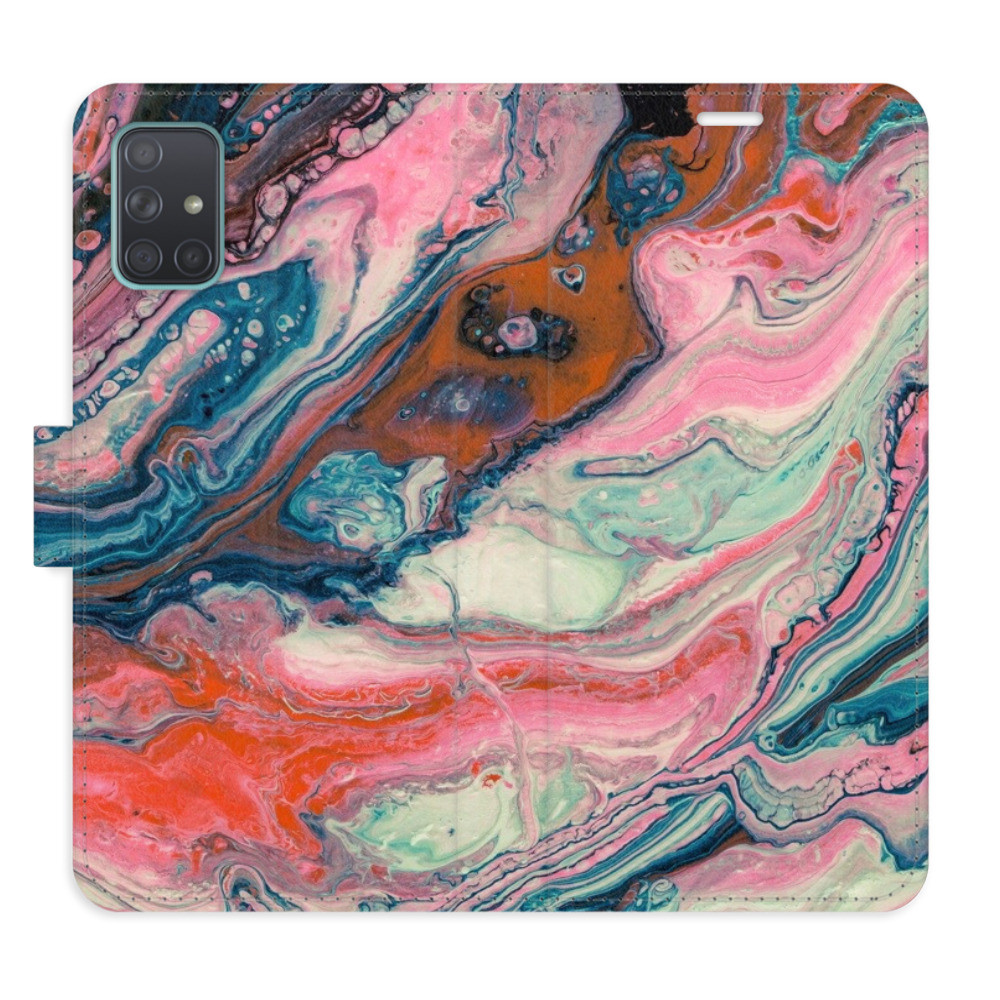 Flipové puzdro iSaprio - Retro Paint - Samsung Galaxy A71