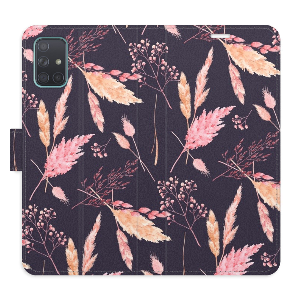 Flipové puzdro iSaprio - Ornamental Flowers 02 - Samsung Galaxy A71