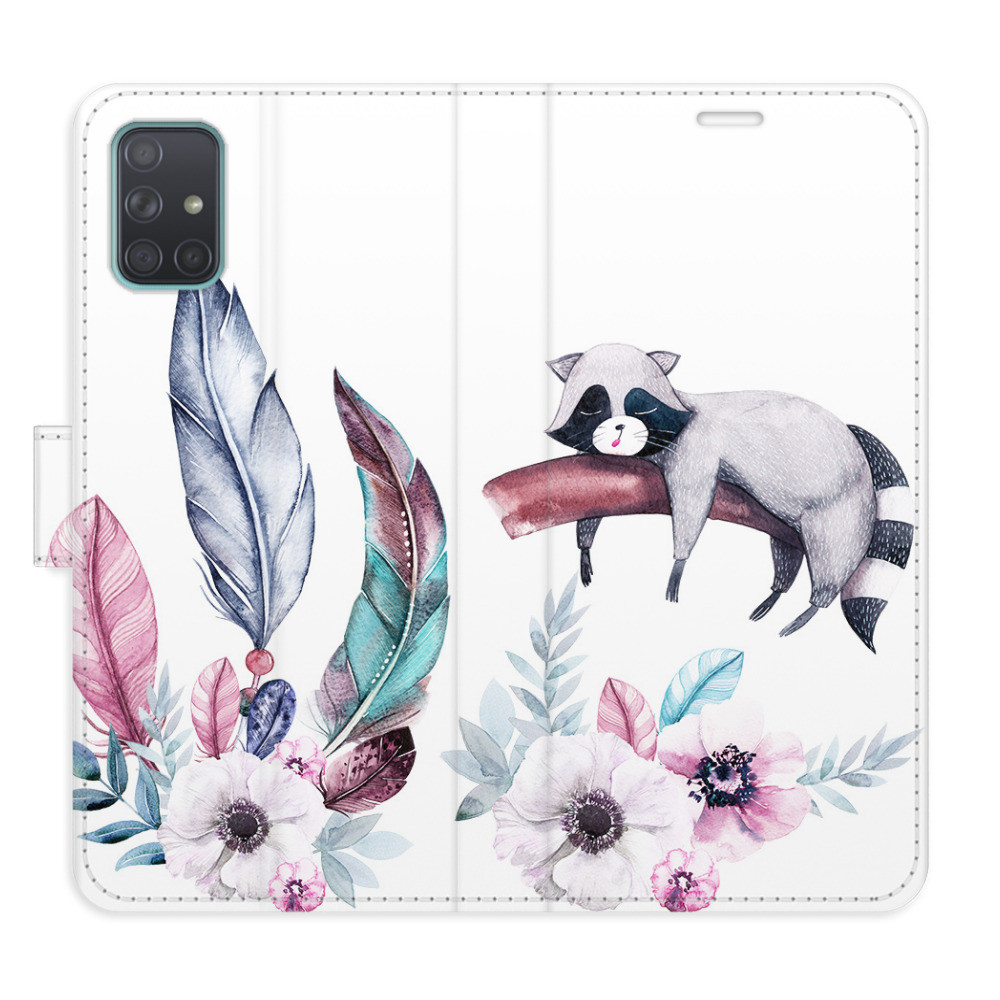 Flipové puzdro iSaprio - Lazy day 02 - Samsung Galaxy A71