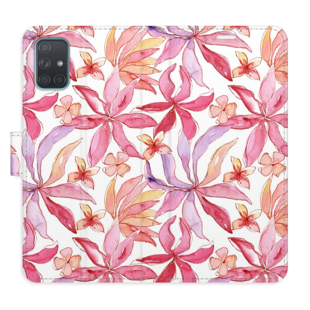 Flipové puzdro iSaprio - Flower Pattern 10 - Samsung Galaxy A71