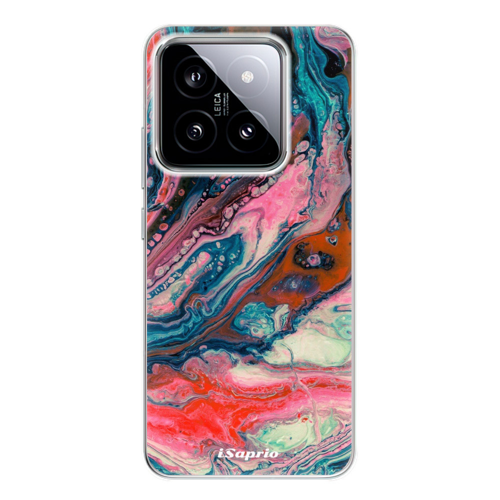 Odolné silikónové puzdro iSaprio - Abstract Paint 01 - Xiaomi 14