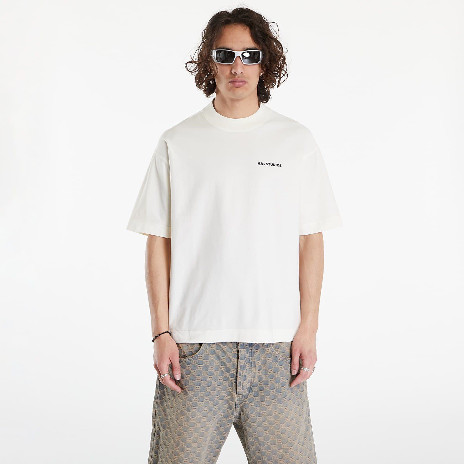 HAL STUDIOS® Inside-Out Uniform T-Shirt Off-White