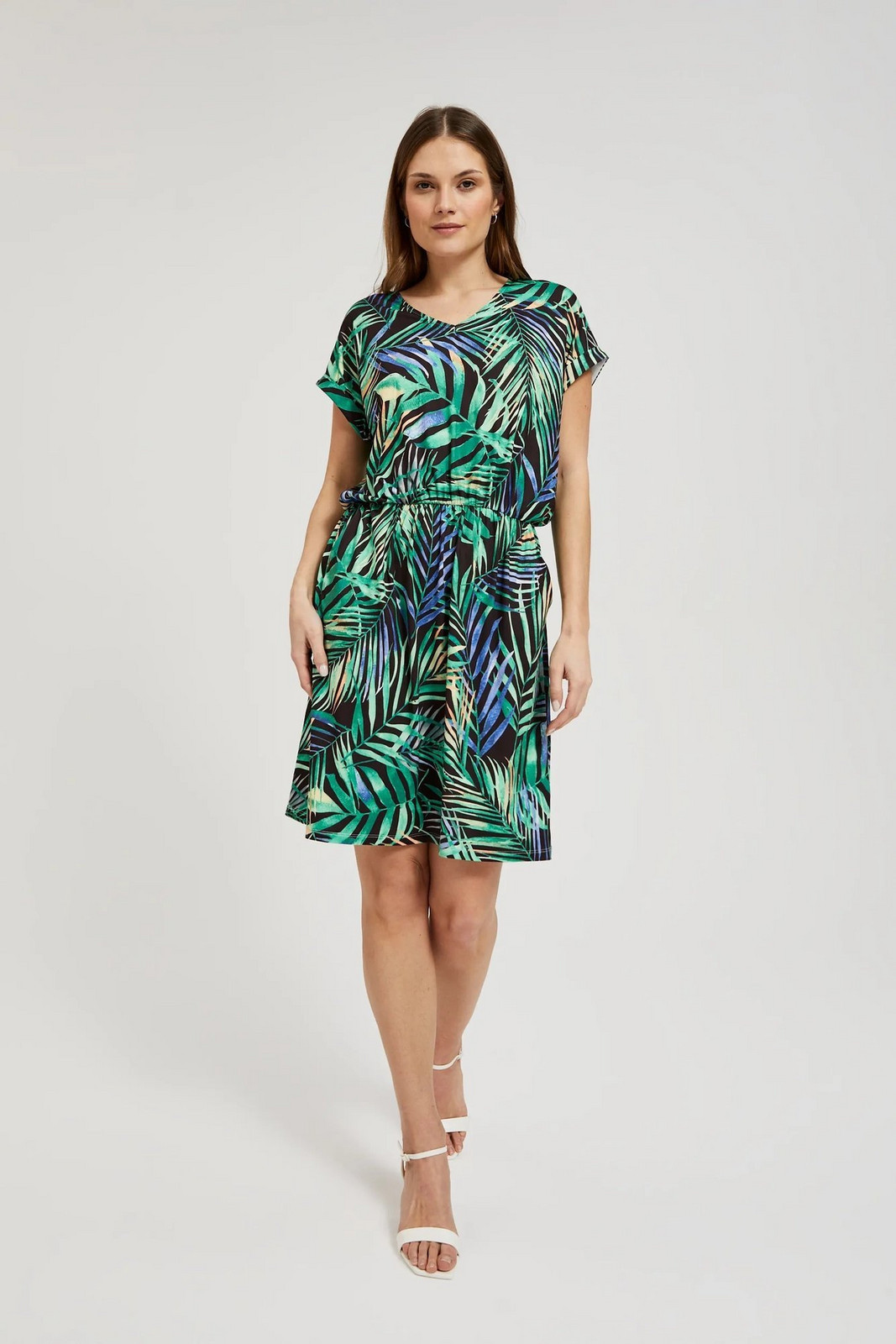 Women's dress MOODO - multicolored