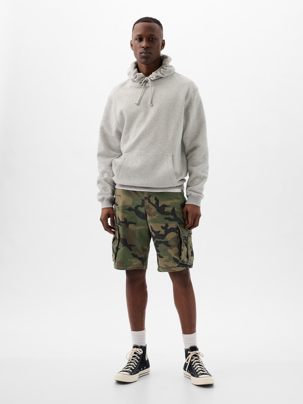 GAP Patterned Cargo Shorts - Mens