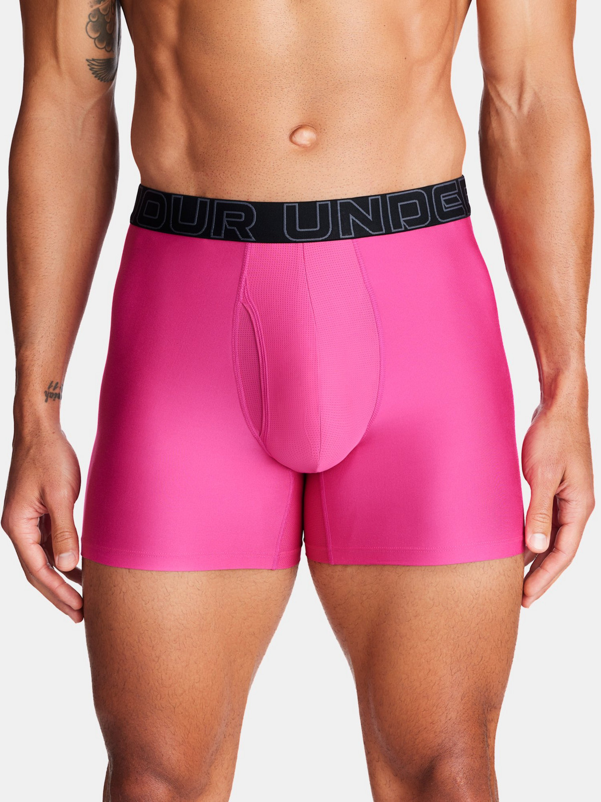 Under Armour Boxer Shorts M UA Perf Tech 6in 1PK-PNK - Men