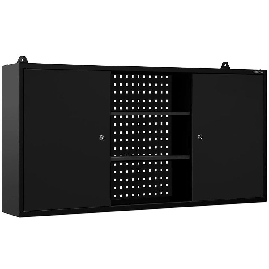 Kancelárska skriňa Ben kovová čierna