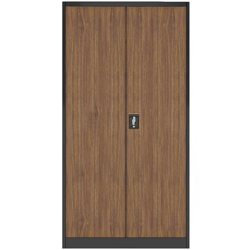 Skriňa Jan H kovová antracit/orech