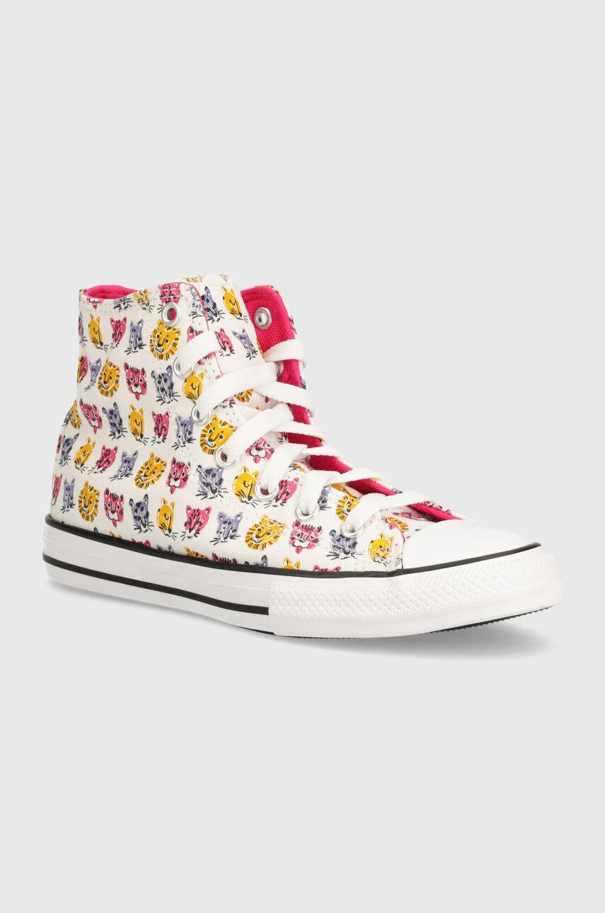 Detské tenisky Converse CHUCK TAYLOR ALL STAR biela farba, 671706C