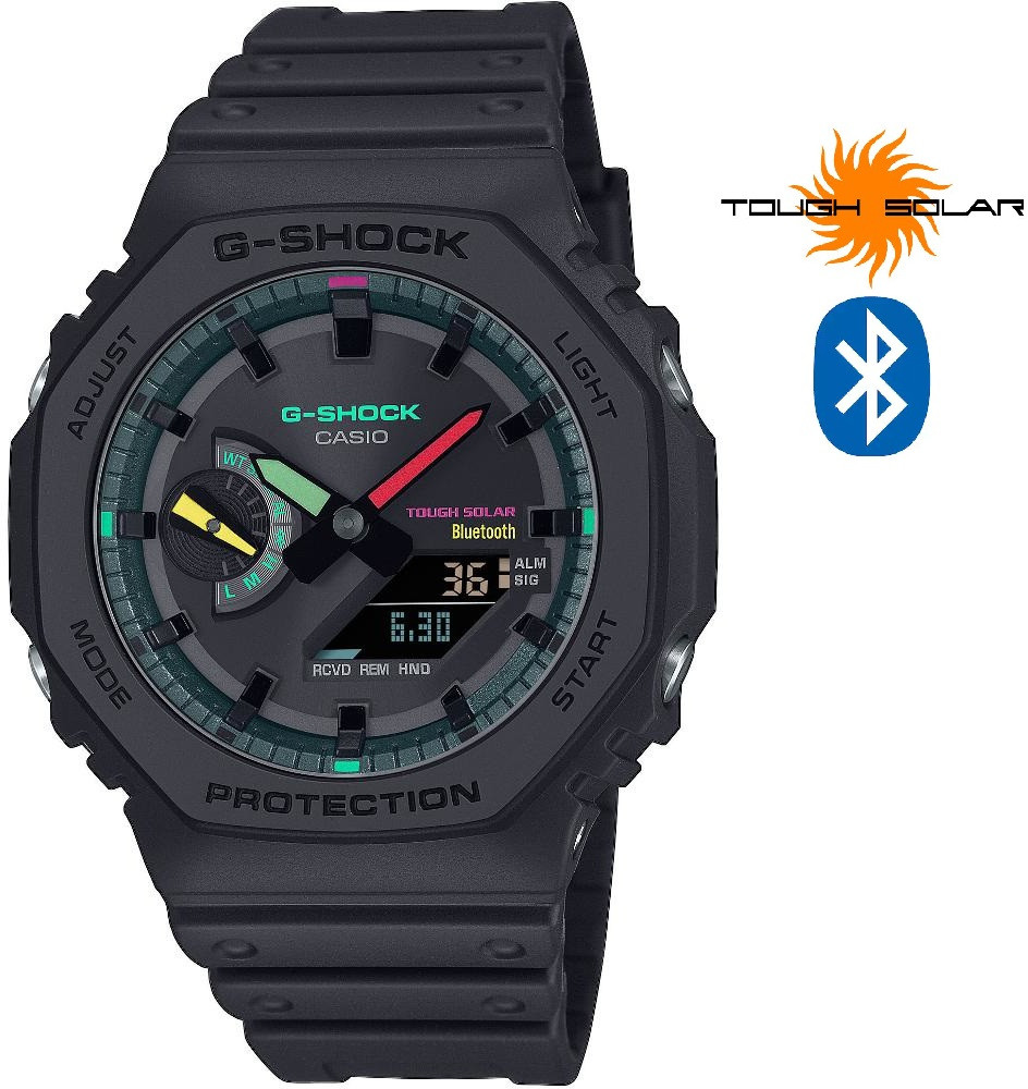 Casio G-Shock Original Carbon Core Guard Bluetooth Solar GA-B2100MF-1AER (666)