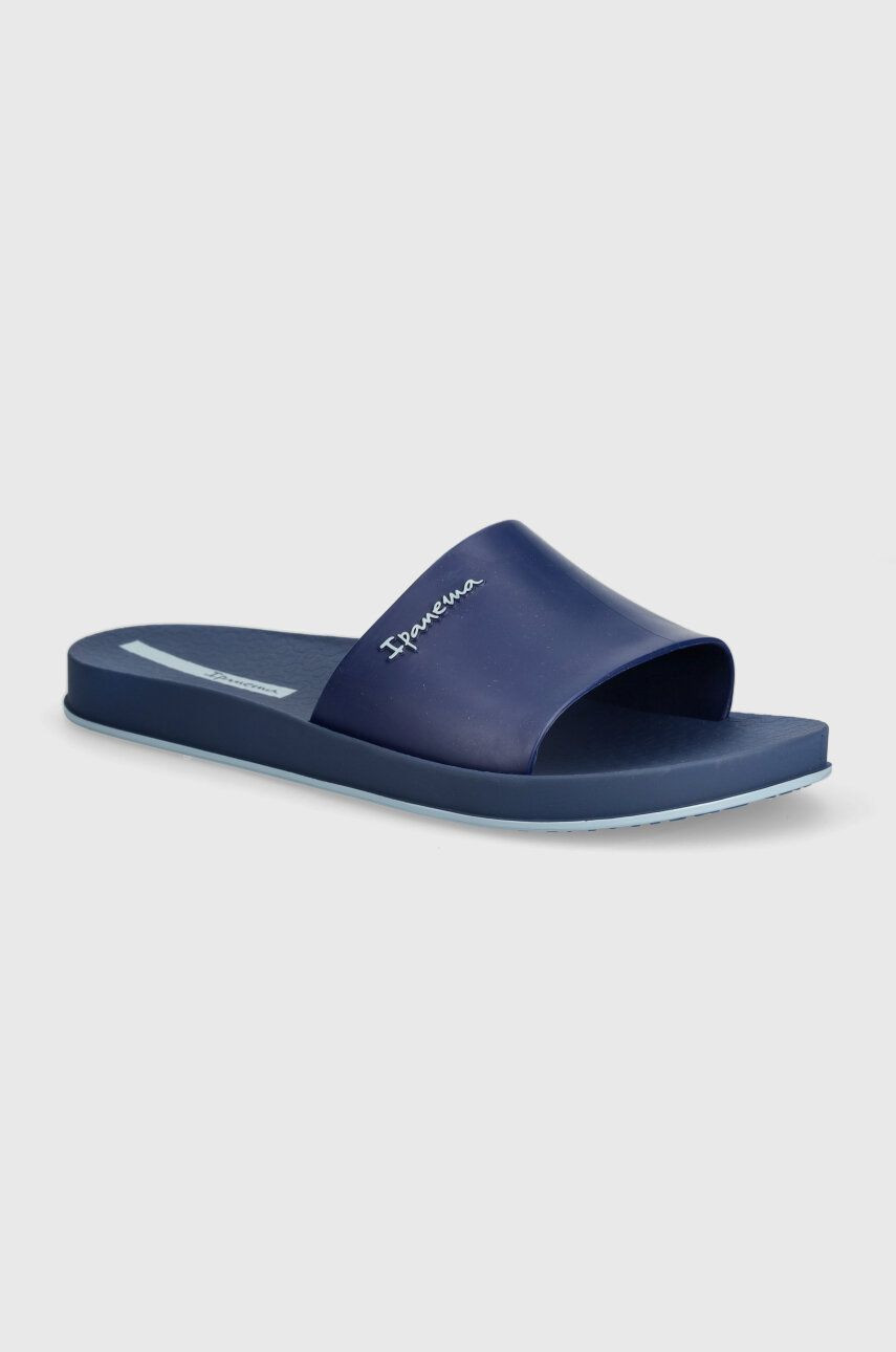 Šľapky Ipanema SLIDE UNISEX pánske, tmavomodrá farba, 82832-AJ331